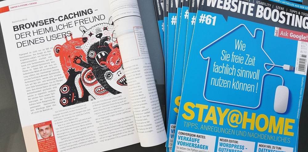 Maximilian Bloch - Website Boosting Artikel zum Browser Caching